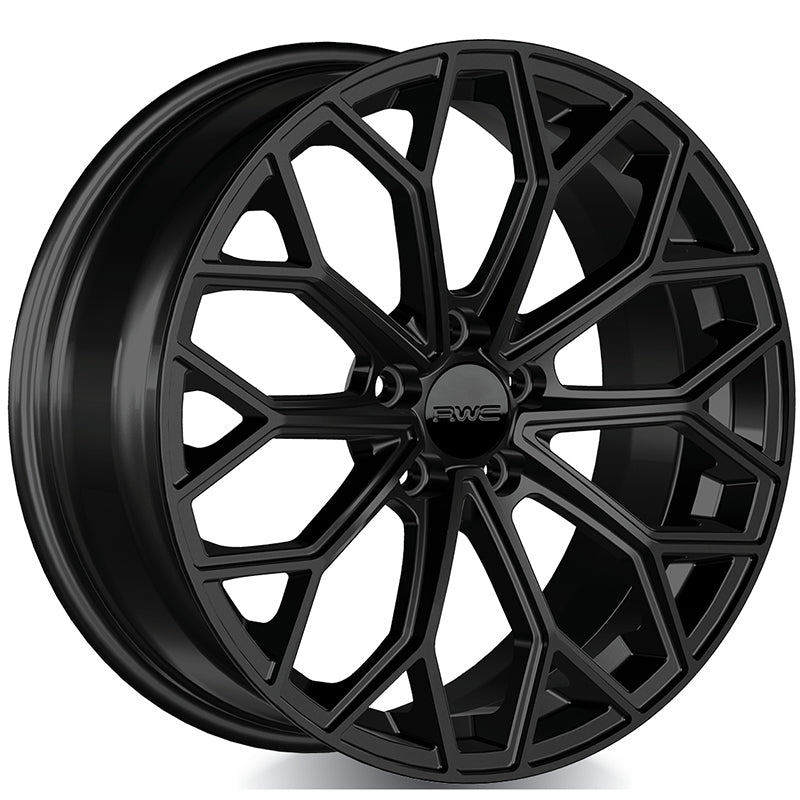 RWC 390 Satin Black 19x8 +42 5x112mm 66.6mm
