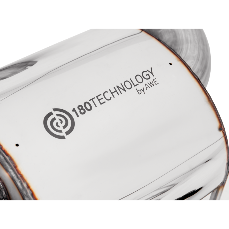 AWE Tuning Subaru STI VA / WRX GV / STI GV Sedan Touring Edition Exhaust - Diamond Black Tip (102mm)