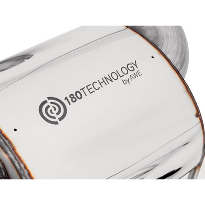 AWE Tuning Subaru STI VA / WRX GV / STI GV Sedan Touring Edition Exhaust - Diamond Black Tip (102mm)