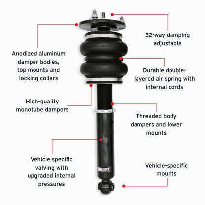 Air Lift Performance 89-00 Lexus LS400 Front Air Suspension Kit