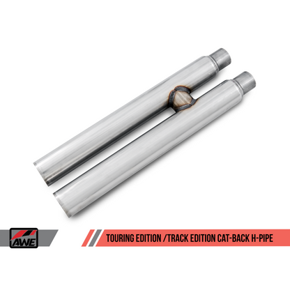 AWE Tuning S550 Mustang GT Cat-back Exhaust - Track Edition (Diamond Black Tips)
