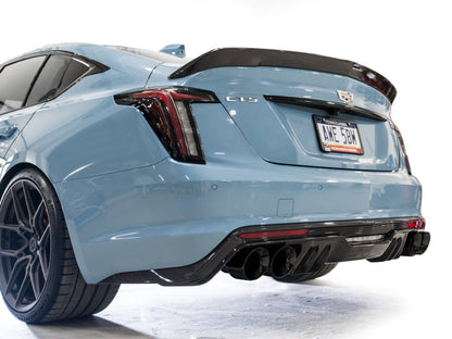 AWE Tuning 22-26 Cadillac CT5-V Blackwing SwitchPath Exhaust - Diamond Black Tips