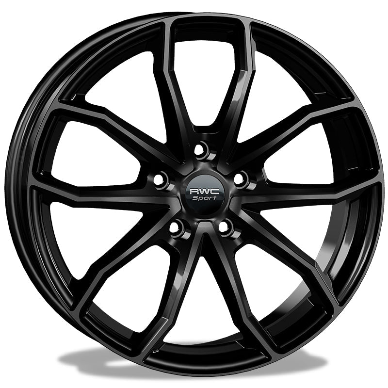 RWC 395 Black 17x7 +35 5x105mm 56.6mm