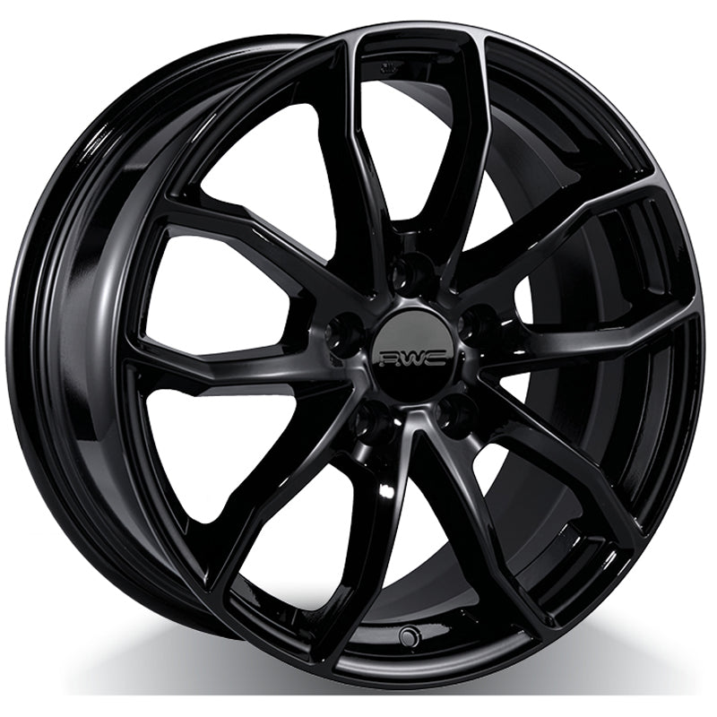 RWC 395 Black 18x8 +34 5x112mm 57.1mm