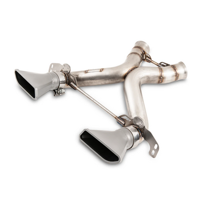 AWE Tuning McLaren MP4-12C Performance Exhaust - Machined Tips