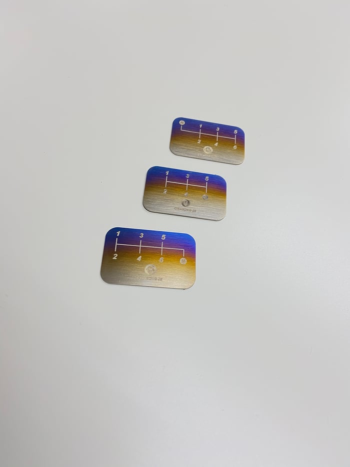 Chasing JS Titanium Shift Plate