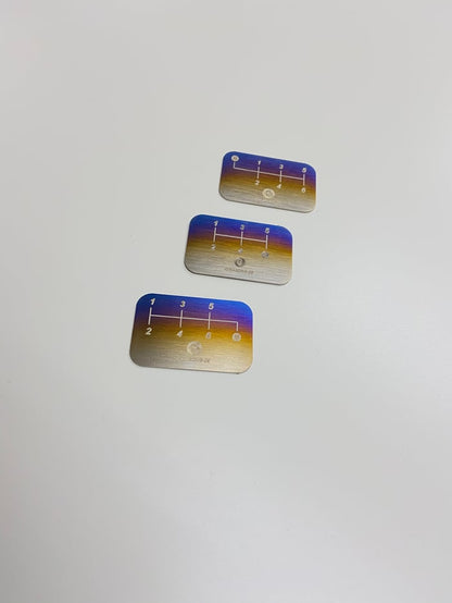 Chasing JS Titanium Shift Plate