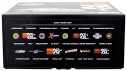 K&N X-Stream Top Assembly 14in OD 5.125in Neck Flange 4.62in H w/Vent