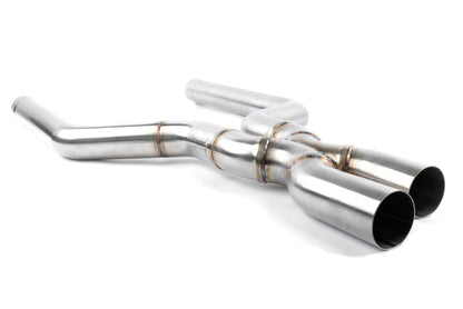 Dinan 20-23 BMW X5 M/X6 M (F95/F96) High Flow Middle Exhaust - 3.25in - Stainless Steel
