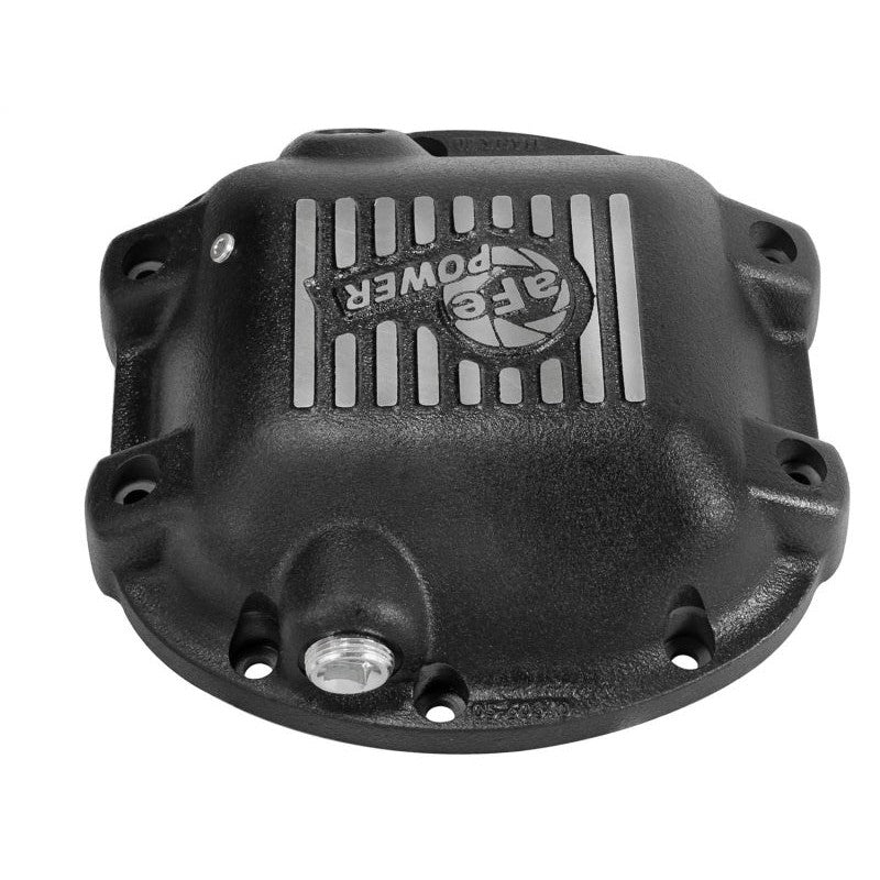 aFe Power Differential Cover Machined Fins 97-15 Jeep Dana 30 w/ 75W-90 Gear Oil 2 QT
