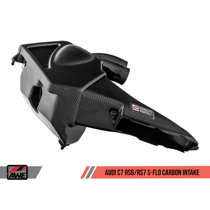 AWE Tuning Audi C7 RS6 / RS7 4.0T S-FLO Carbon Intake V2