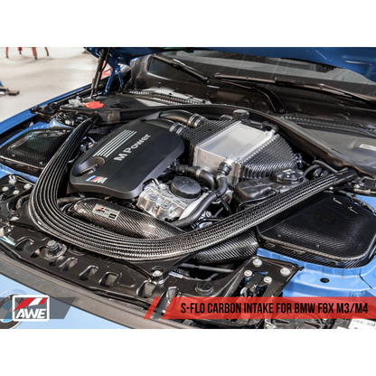 AWE Tuning BMW F8x M3/M4 S-FLO Carbon Intake
