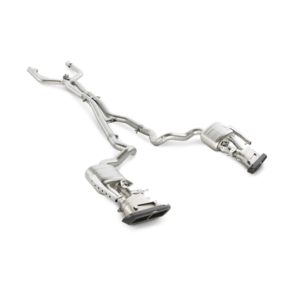 Akrapovič Evolution Link Pipe Set (Titanium) - 2015-2021 Mercedes-Benz C63 AMG Sedan/Coupe