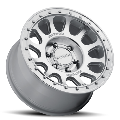 Method MR709 HD Bead Grip 17x 8.5in / ET0 / 6x5.5 BP / 106.25mm Bore - Machined Wheel