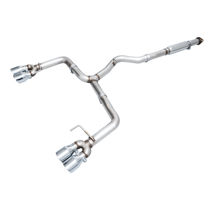 AWE Tuning 2022+ VB Subaru WRX Track Edition Exhaust - Chrome Silver Tips