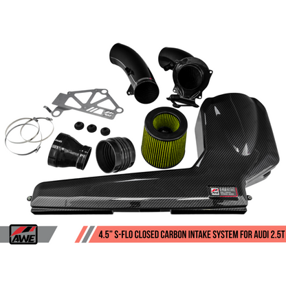 AWE Tuning Audi RS3 / TT RS S-FLO Closed Carbon Fiber Intake
