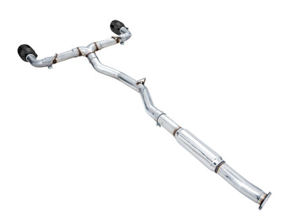 AWE Tuning Subaru BRZ / Toyota GR86 / Toyota 86 Track Edition Cat-Back Exhaust- Diamond Black Tips