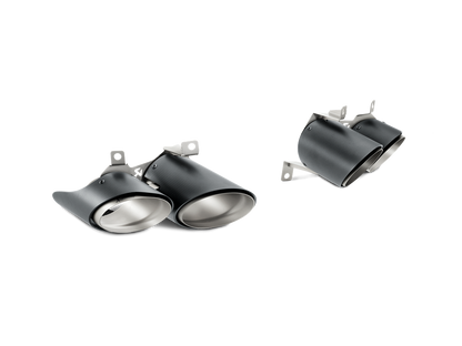Akrapovič Slip-On Line Exhaust (Titanium) w/Carbon Tips - 2014-2018 Lamborghini Huracan Coupe/Spider