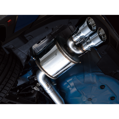 AWE Tuning 2022+ VB Subaru WRX Touring Edition Exhaust - Chrome Silver Tips