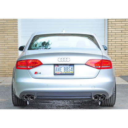 AWE Tuning Audi B8 / B8.5 S4 3.0T Touring Edition Exhaust - Chrome Silver Tips (90mm)