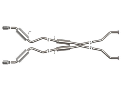 afe Takeda Cat-Back Exhaust System Nissan 370Z 09-20 V6-3.7L