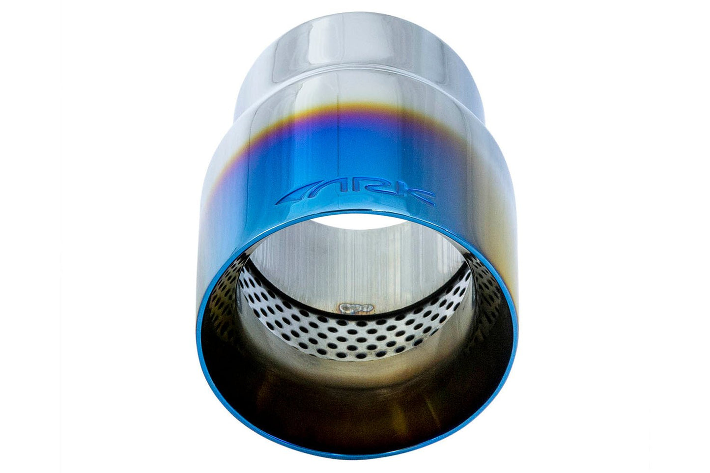 4" Universal Exhaust Tip ET006 (Burnt/Polish)-Motor Vehicle Exhaust-ARK Performance