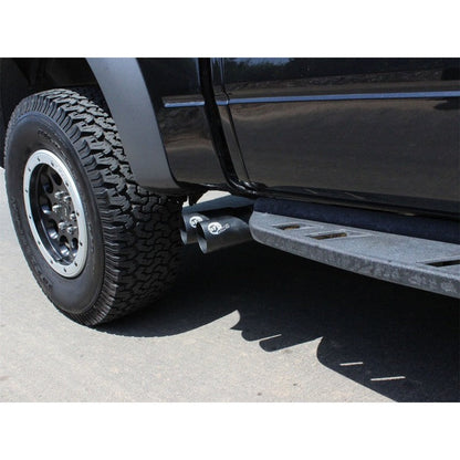 aFe Rebel Series Exhaust SS Front Side Exit CB w/ Black Tips 10-14 Ford F150 Ecoboost V8 6.2L