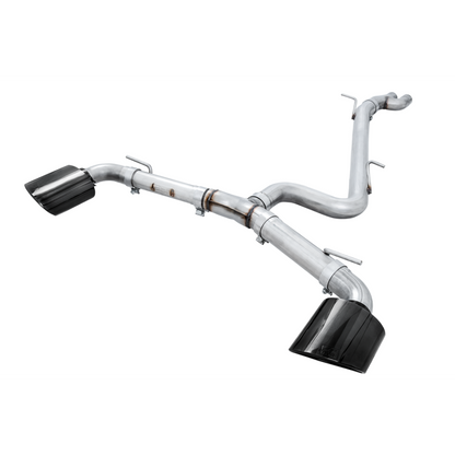 AWE Tuning 17-19 Audi RS3 8V Track Edition Exhaust - Diamond Black Tips RS-Style Tips