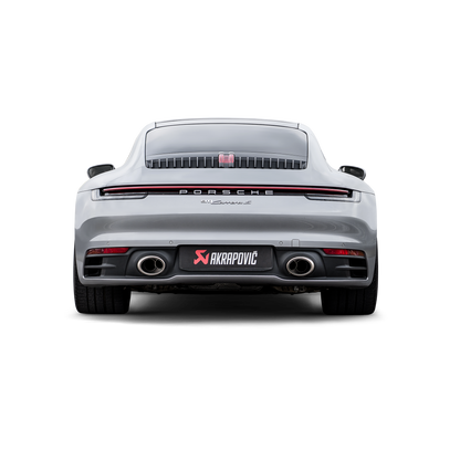 Akrapovič Slip-On Line Exhaust (Titanium) - 2020+ Porsche 911 Carrera /S/4/4S/GTS//Dakar (992)
