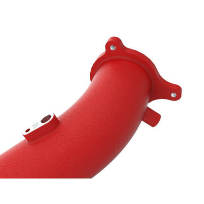 aFe BladeRunner Red 2-3/4in Aluminum Charge Pipe 2021 Toyota Supra GR (A90) I4-2.0L (t) B48