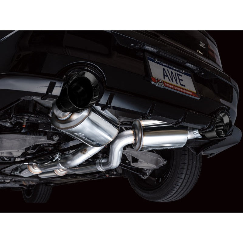 AWE Tuning Touring Edition Catback Exhaust System w/Diamond Black Tips for 2023+ Nissan Z