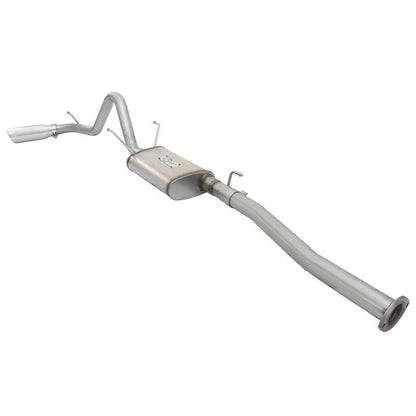 aFe MACH Force XP 2.5in Cat-Back Stainless Steel Exhaust w/Polished Tip Toyota Tacoma 13-14 2.7L