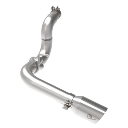 aFe 20-21 Jeep Wrangler Large Bore-HD 3in 304 Stainless Steel DPF-Back Exhaust System - Polished Tip