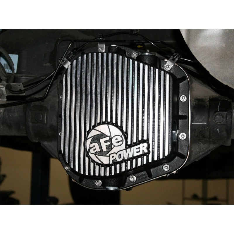 aFe Power Rear Diff Cover (Machined) 12 Bolt 9.75in 97-16 Ford F-150 w/ Gear Oil 4 QT