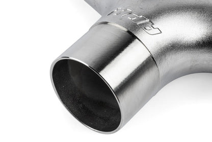 APR Cast T304 Stainless Steel Y-Splitter - 76mm to Dual 63.5mm (3in to Dual 2.5in)