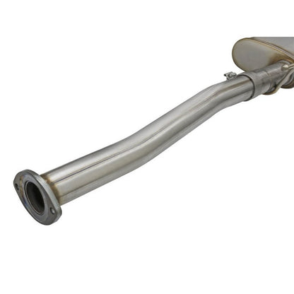 aFe MACHForce XP Cat Back SS Exhausts  Black Tips 05-12 Toyota Tacoma L4-2.7L