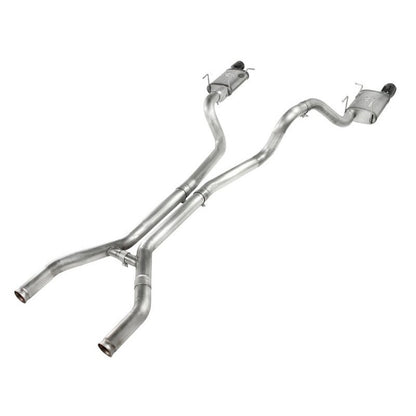 aFe MACHForce XP Cat-Back Exhaust 3in SS w/ Black Tips 11-14 Ford Mustang GT V8 5.0L