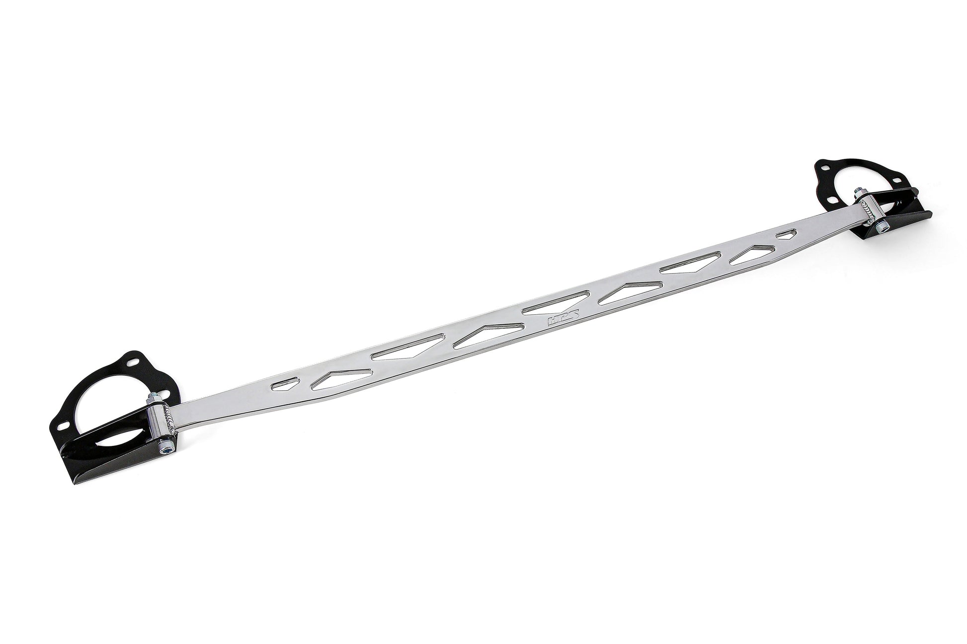 HPS Performance Front Strut Bar billet aluminum 2017-2023 Honda Civic Type R 2.0L Turbo 42-111P Polished