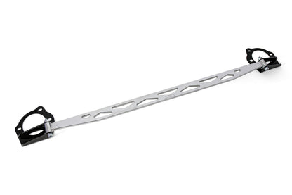 HPS Performance Front Strut Bar billet aluminum 2017-2023 Honda Civic Type R 2.0L Turbo 42-111P Polished