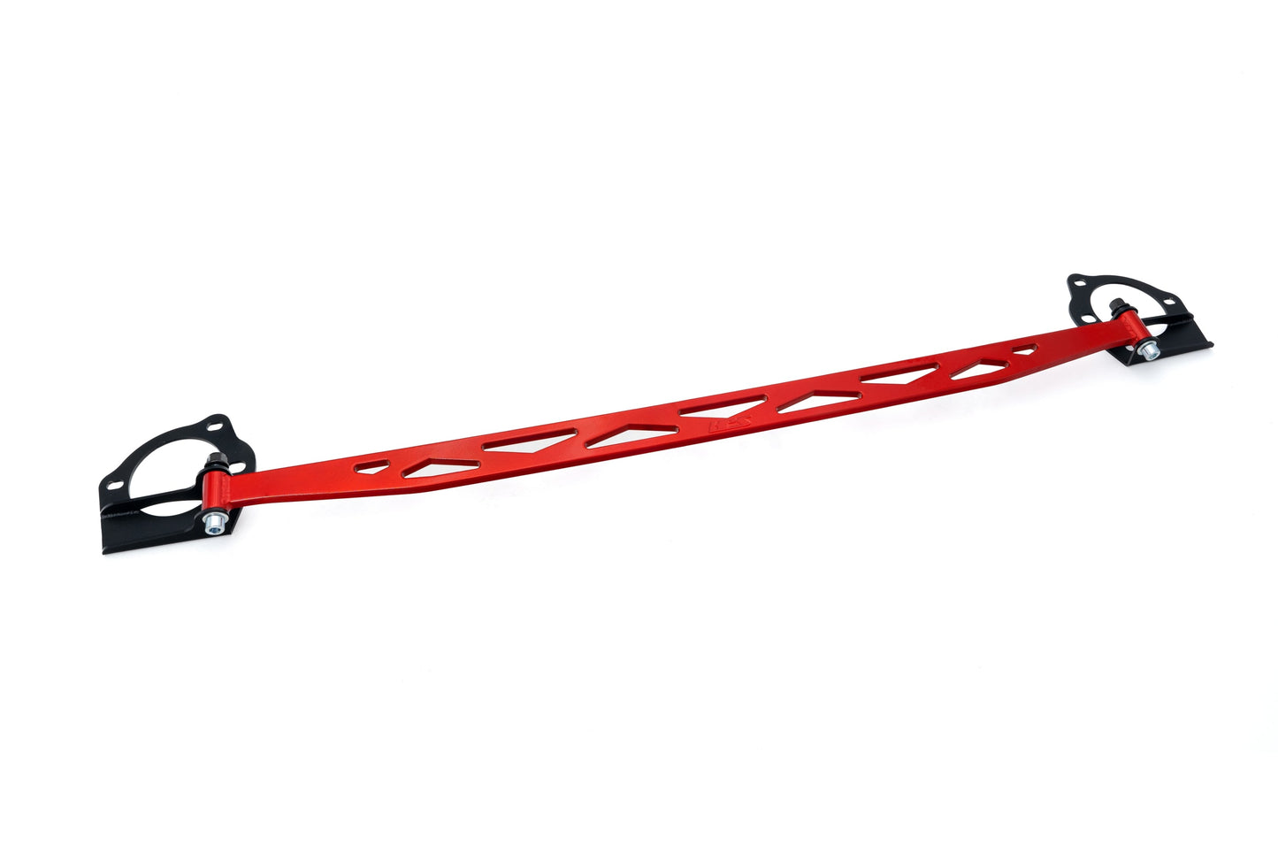 HPS Performance Front Strut Bar 2016-2025 Honda Civic, Red, 42-113R