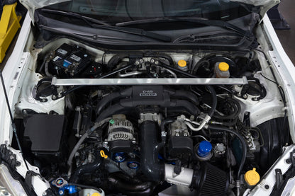 HPS Performance Front Strut Bar 2013-2025 Subaru BRZ ZC6 ZD8, Polished, 42-121P