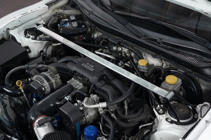 HPS Performance Front Strut Bar 2013-2025 Subaru BRZ ZC6 ZD8, Polished, 42-121P