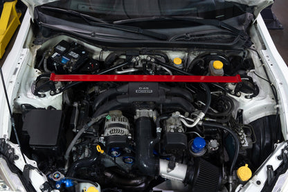 HPS Performance Front Strut Bar 2017-2020 Toyota 86 ZN6, Red, 42-121R