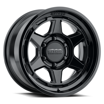 Method MR708 17x8.5 / 0mm Offset / 6x5.5 / 106.25mm CB - Gloss Black