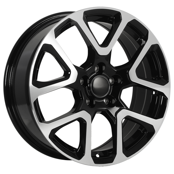 ART Replica REPLICA 127 Gloss Black - Machined Face DURACOAT 17x7.5 +40 5x110mm 65.1mm
