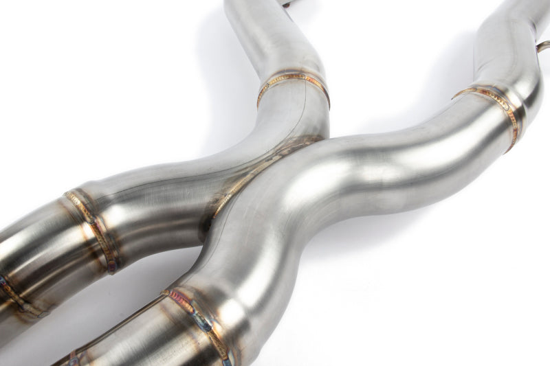 Dinan 19-21 BMW M2 Competition (F87) Free Flow Axleback Exhaust System w/X-Pipe - Black Tips