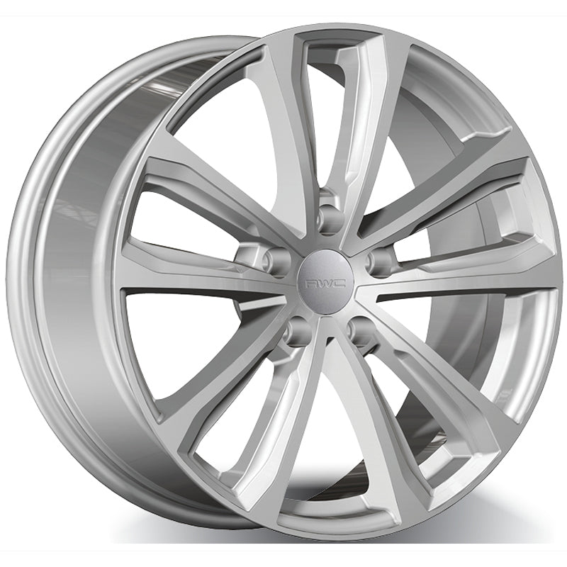 RWC 427 Silver 17x7.5 +48 5x112mm 66.7mm