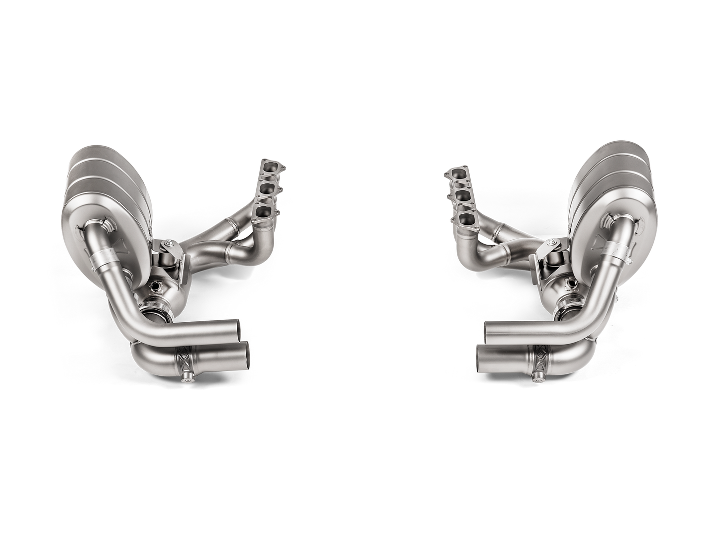 Akrapovič Evolution Header Set (Titanium) - 2018-2019 Porsche 911 GT3 (991.2)