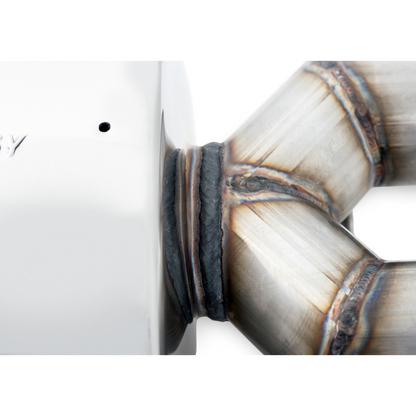 AWE Tuning Audi C7.5 A6 3.0T Touring Edition Exhaust - Quad Outlet Chrome Silver Tips