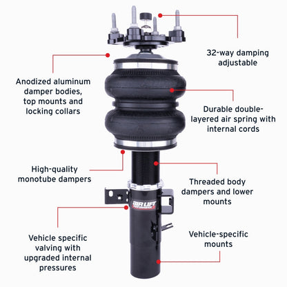 Air Lift Performance 20-24 Toyota GR Supra / 19-24 BMW Z4 (G29) Air Suspension Front Kit